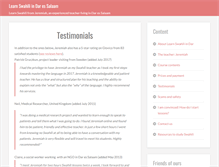 Tablet Screenshot of learnswahiliindar.com